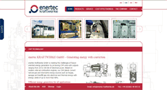 Desktop Screenshot of enertec-kraftwerke.de